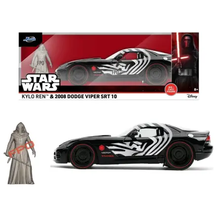 Star Wars Diecast Model 1:24 Kylo Ren Dodge Viper SRT10 2008 poza produsului