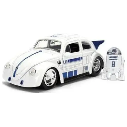 Star Wars model din metal turnat 1:24 R2-D2 1959 VW Drag Beetle poza produsului