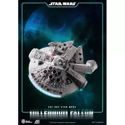 Star Wars Egg Attack Model plutitor cu funcție de iluminare Millennium Falcon 13 cm termékfotója