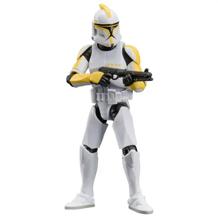 Star Wars Episode II Vintage Collection Figurina de actiune Clone Trooper Commander 10 cm poza produsului