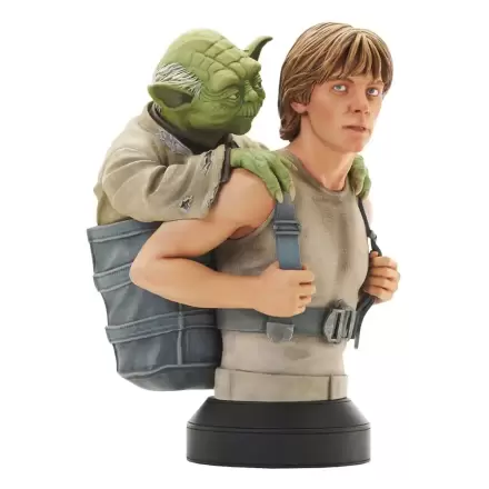 Star Wars Episode V Bust 1/6 Luke with Yoda 15 cm Bust poza produsului