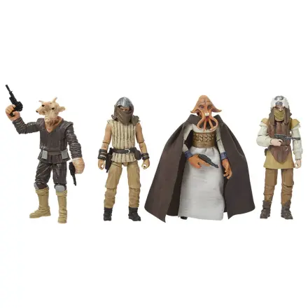 Star Wars Episode VI Vintage Collection Action Figure 4-Pack Jabba's Court Denizens 10 cm poza produsului