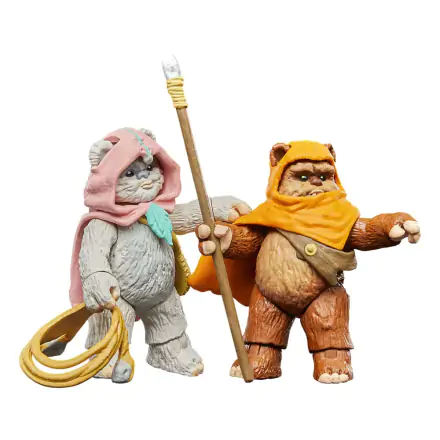 Star Wars: Ewoks Vintage Collection figurine de acțiune Wicket W Warrick & Kneesaa 10 cm termékfotója