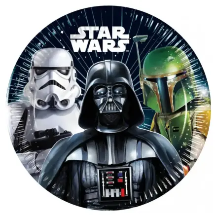 Star Wars Galaxy farfurii de hartie 8 buc 20 cm FSC poza produsului