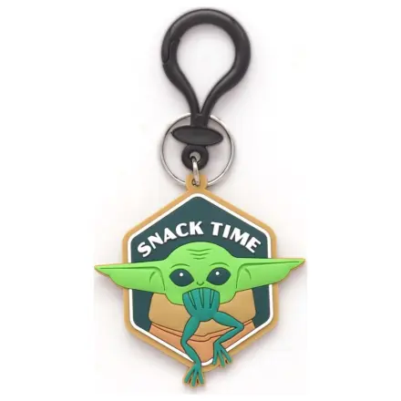 Star Wars Soft Touch PVC Clips geantă Grogu Snack Time poza produsului