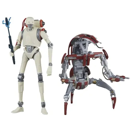 Star Wars Jedi Survivor KX Security Droid Enforcer si Droideka pack 2 figurine 15cm poza produsului