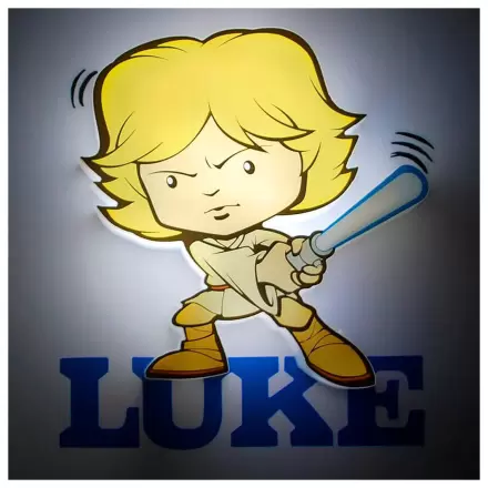 Star Wars Luke Skywalker 3D Light FX mini lampa poza produsului
