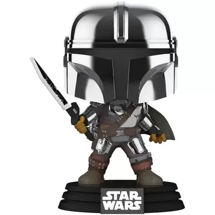 Star Wars: Mandalorian Funko POP! Figurina de Vinil MandoW/DrkSabr(GW/MT) 9 cm termékfotója