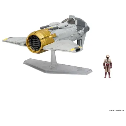 Star Wars Medium Vehicle Fiend Fighter cu Star Navigator 13 cm poza produsului