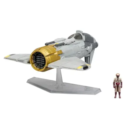 Star Wars Medium Vehicle Fiend Fighter cu Star Navigator 13 cm poza produsului