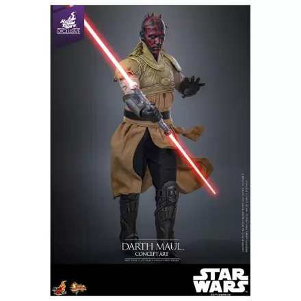 Star Wars Movie Masterpiece Figurina de actiune 1/6 Darth Maul (Concept Art) Hot Toys Exclusiv 35 cm poza produsului