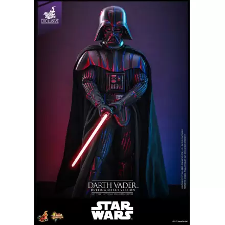 Star Wars Movie Masterpiece Figurina de actiune 1/6 Darth Vader (Dueling Effect Version) Hot Toys Exclusive 35 centimetri poza produsului
