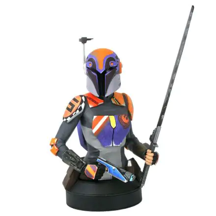 Bust statuetă 1/7 Star Wars Rebels Sabine Wren 15 cm termékfotója