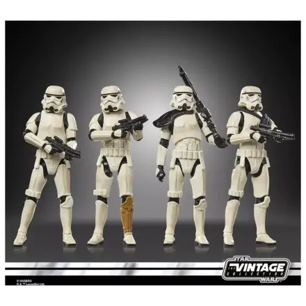 Pachet de 4 figurine Star Wars Remnant Stormtrooper Vintage Coll. 10 cm poza produsului