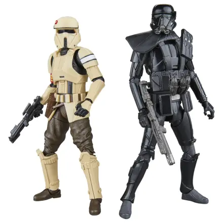 Star Wars: Rogue One Black Series Figurina de acțiune Pachet dublu Shoretrooper & Death Trooper 15 cm poza produsului