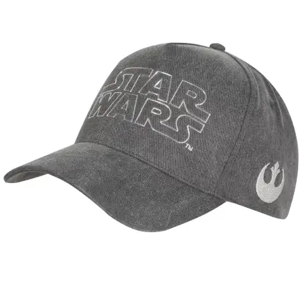 Star Wars Șapcă Cu Cozoroc Curbat Logo Argintiu poza produsului