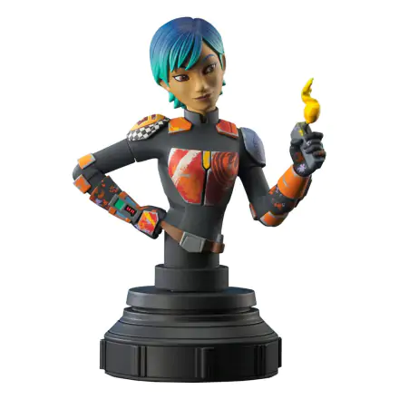 Star Wars The Clone Wars Bust 1/7 Sabine Wren 16 cmBust statuetă 1/7 Sabine Wren 16 cm termékfotója