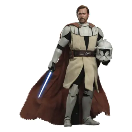 Star Wars The Clone Wars Figurina de Acțiune 1/6 Obi-Wan Kenobi 30 cm poza produsului