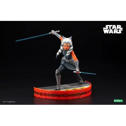 Star Wars The Clone Wars ARTFX Statuie PVC 1/7 Ahsoka Tano Escape from the Clones 24 cm termékfotója