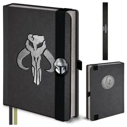 Star Wars The Mandalorian si Grogu Beskar Armour caiet A5 poza produsului