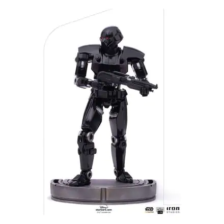 Statuie Star Wars The Mandalorian BDS Art Scale 1/10 Dark Trooper 24 cm poza produsului