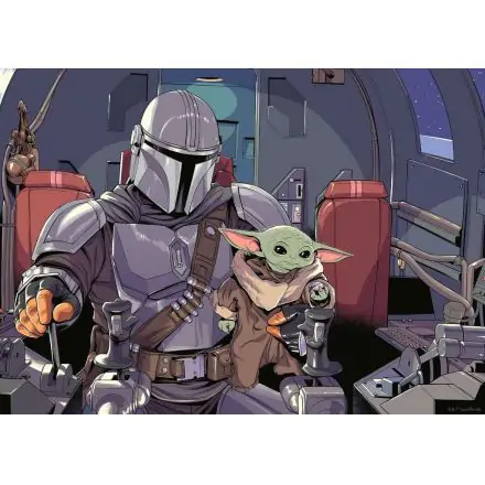 Star Wars The Mandalorian Puzzle tip Jigsaw Desene Animate (1000 piese) termékfotója