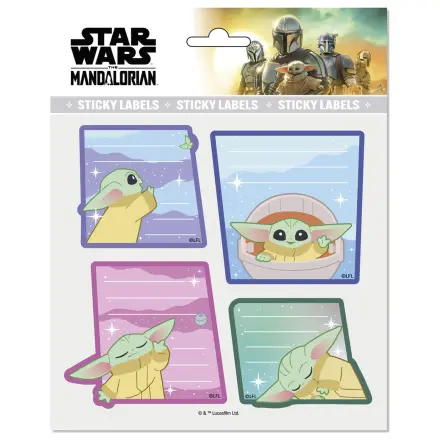 Star Wars The Mandalorian Grogu etichete autoadezive premium poza produsului