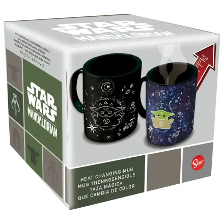 Star Wars The Mandalorian Grogu Cana care isi schimba culoarea la caldura 325 ml poza produsului