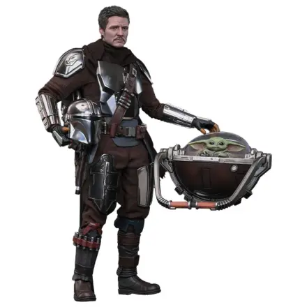 Star Wars: The Mandalorian & Grogu Movie Masterpiece Figurina de acțiune 1/6 The Mandalorian și Grogu (Deluxe Version) 31 cm poza produsului