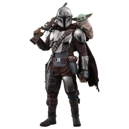 Star Wars: The Mandalorian & Grogu Movie Masterpiece Figurina de actiune 1/6 The Mandalorian and Grogu 31 cm poza produsului