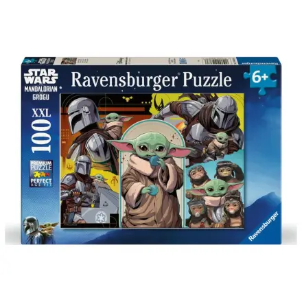 Star Wars The Mandalorian & Grogu puzzle XXL 100 piese poza produsului
