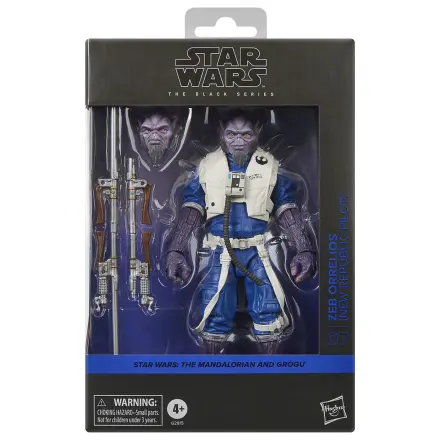 Star Wars The Mandalorian & Grogu Zeb Orrelios New Republic Pilot figurina 15cm poza produsului
