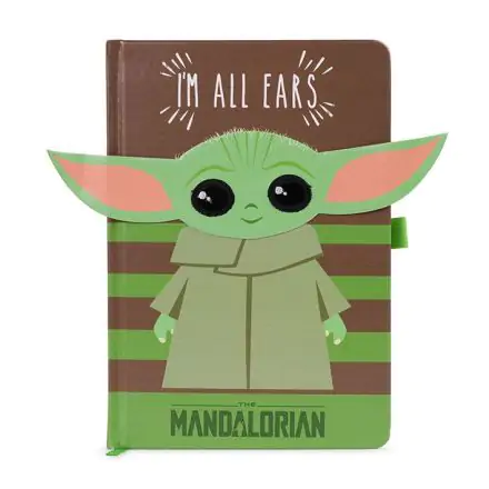 Star Wars The Mandalorian Caiet Premium A5 I'm All Ears Verde termékfotója