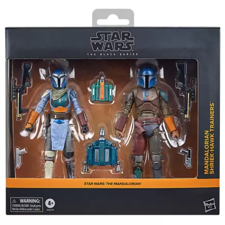 Star Wars The Mandalorian - Mandalorian & Shriek-Hawk set antrenori 2 figurine 15cm termékfotója