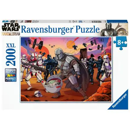 Star Wars Jigsaw Puzzle The Mandalorian: Face-Off (200 piese) poza produsului