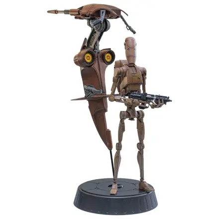 Star Wars: The Phantom Menace Movie Masterpiece Set de figurine de acțiune 1/6 Battle Droid si STAP 32 cm poza produsului