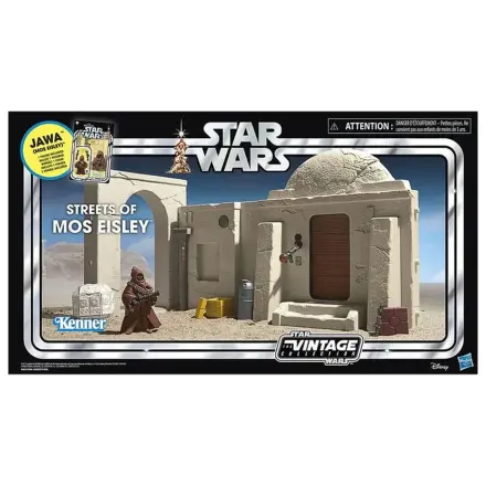 Star Wars Episode IV Vintage Collection set de joacă străzile din Mos Eisley cu figurină de acțiune Jawa poza produsului