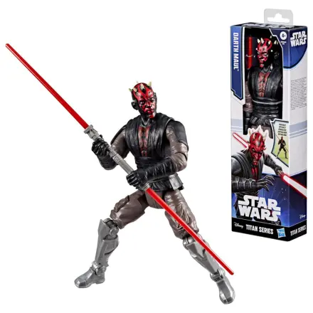 Figurina Star Wars Titan Series Darth Maul de 30cm poza produsului