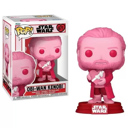 Star Wars Valentines POP! Figurina Vinil Star Wars Obi-Wan Kenobi 9 cm termékfotója