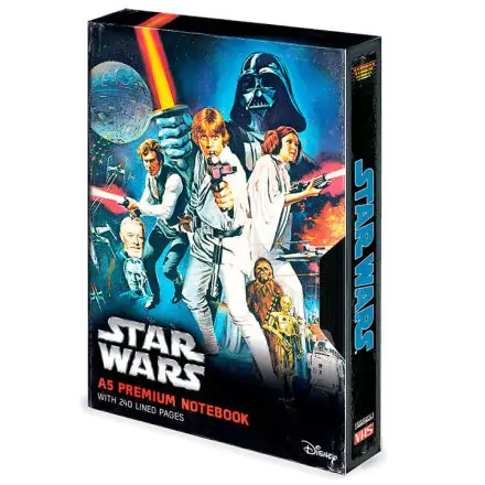 Star Wars Caiet Premium A5 A New Hope VHS termékfotója