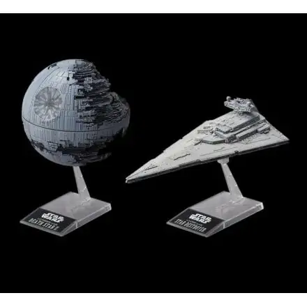 Star Wars Model Kit Steaua Morții II & Imperial Star Destroyer poza produsului