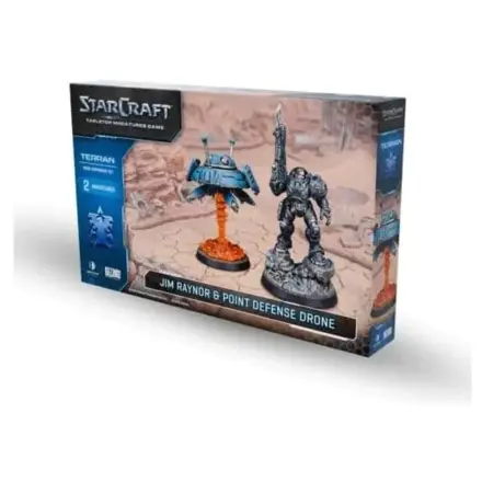 StarCraft TMG Set Expansiune Erou Terran: Jim Raynor & Drona de Aparare Punctuala poza produsului