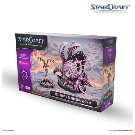 StarCraft TMG Hero Expansion Set Zerg: Kerrigan & Omega Worm poza produsului