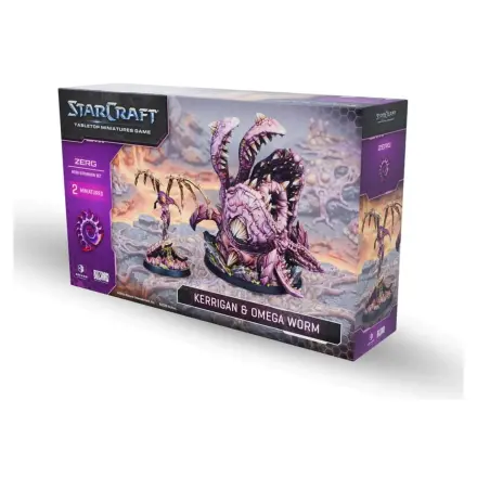 StarCraft TMG Hero Expansion Set Zerg: Kerrigan & Omega Worm poza produsului