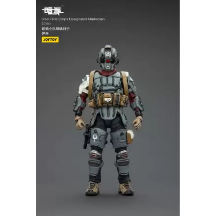 Steel Ride Corps Dark Source Figurina de actiune Designated Marksman Ethan 7 cm poza produsului