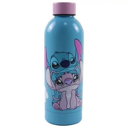 Stitch Alien 626 Sticla de apa din otel inoxidabil cu capac cu filet 530 ml poza produsului