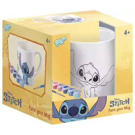 Stitch Alien cana de portelan pentru pictat 235 ml poza produsului