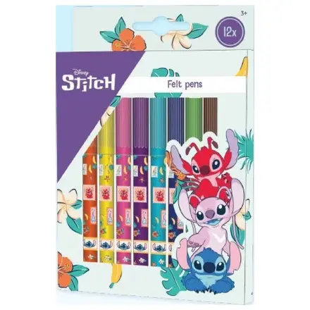 Stitch Aloha set de pixuri cu vârful de pâslă 12 bucăți poza produsului