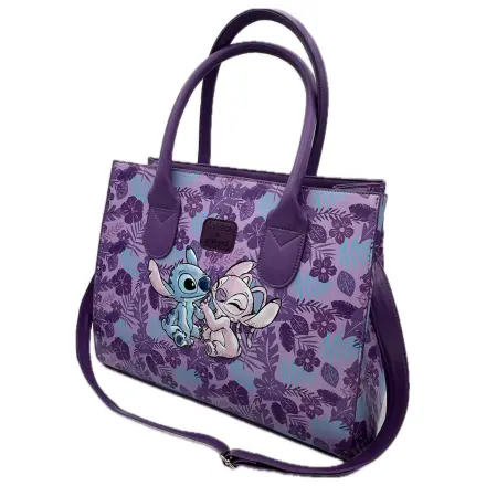Stitch & Angel Ohana Geanta de mana din piele PU 30x16x33.5cm poza produsului