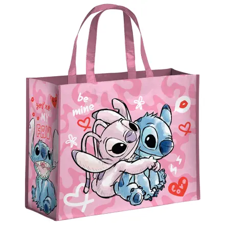 Stitch & Angel Pink Shopping Bag poza produsului